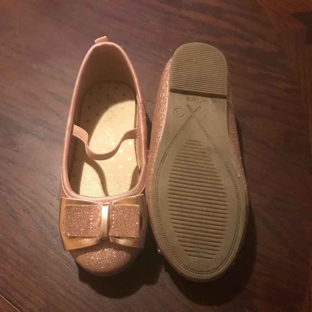 Toddler dress shoes (rose gold)